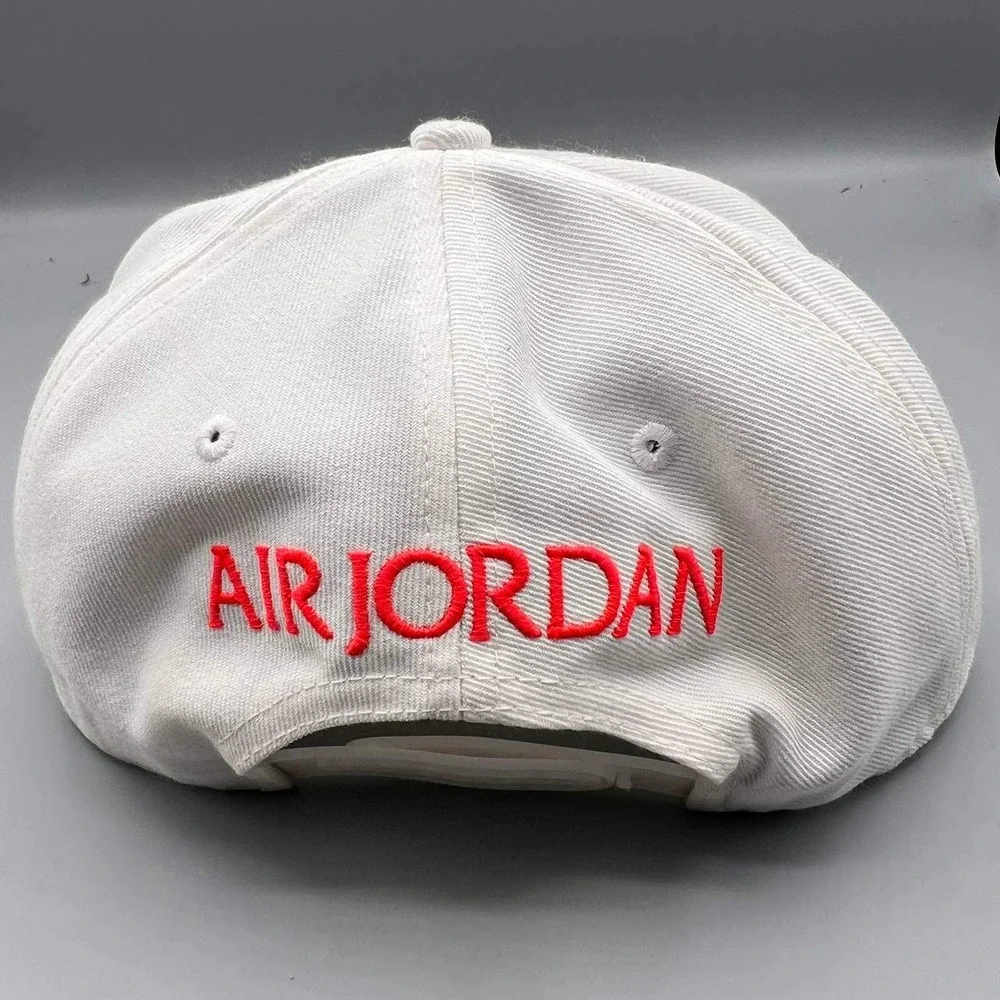 Air Jordan Pro‎ Hat Men White Embroidered Logo Jumpman Nike Snap Back Cap